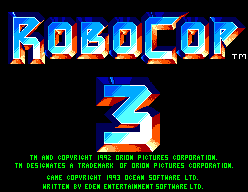 Robocop 3 screenshot 3 for Sega Master System